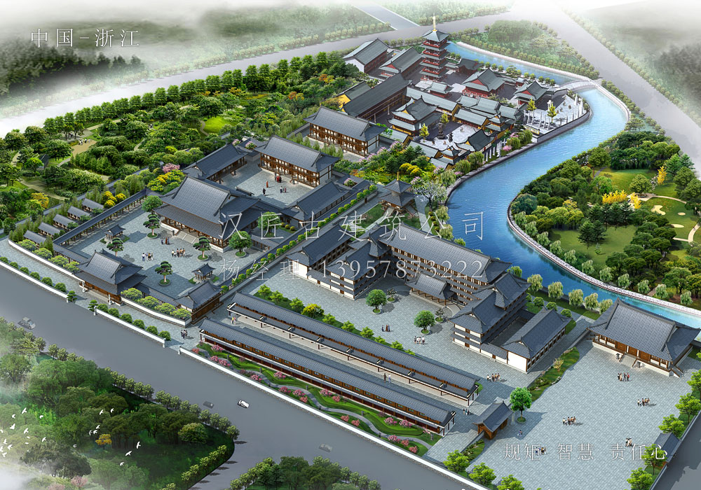 志蓮凈苑—古建筑設(shè)計唐式風格的典范